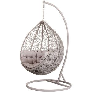 Silla Colgante de Mimbre para Balcón, Silla Tipo Huevo, Suministro de Fábrica - Product Image 5