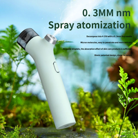Inyector de Oxígeno Portátil, Nano Pulverizador de Alta Presión, Dispositivo de Pulverización Facial para Hidratación y Humectación