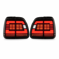 Conjunto de Luces Traseras LED Modificadas con Luz de Circulación Diurna y Señal de Giro Secuencial para Lexus LX470 2004-2007 UZJ100