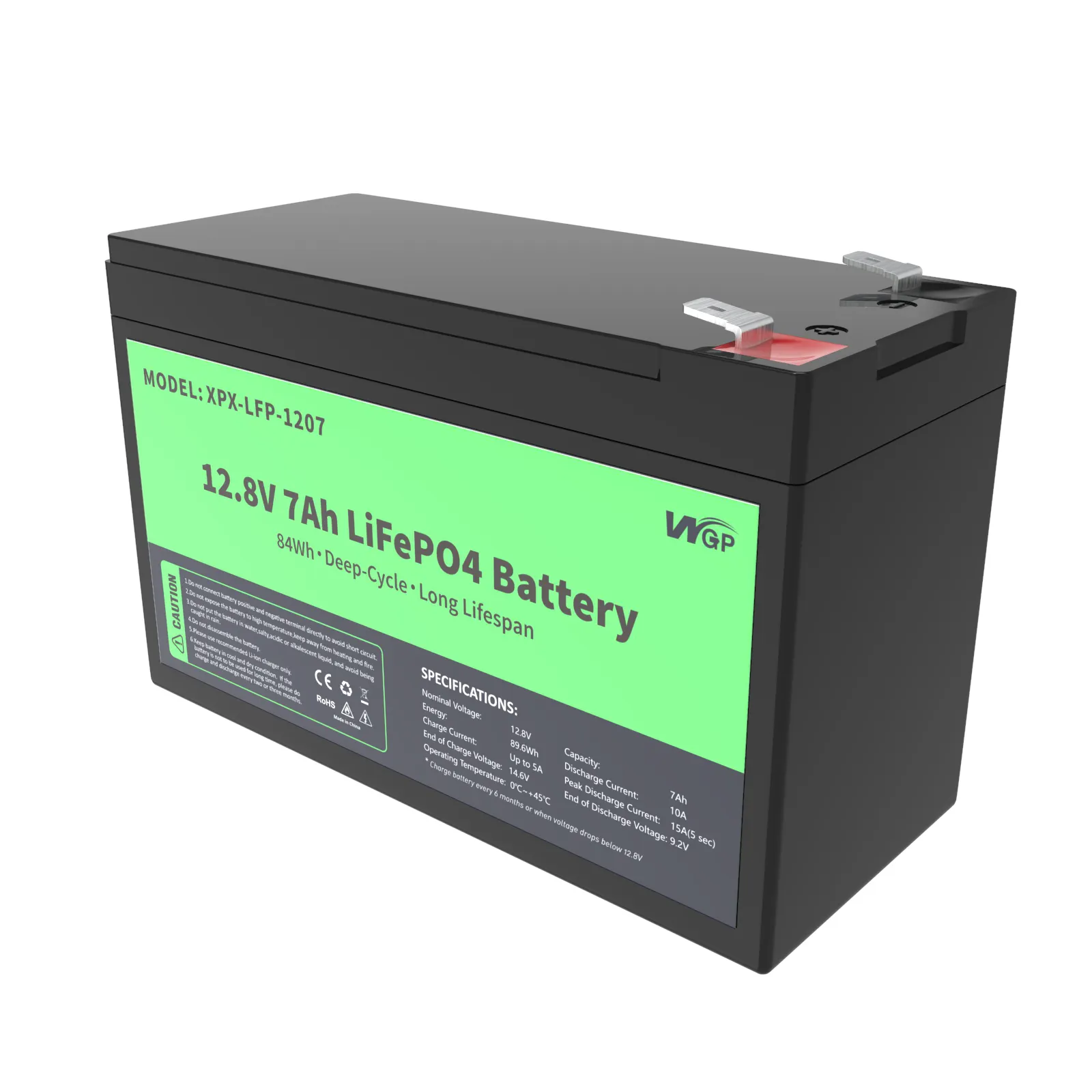 Lifepo4 12V 7ah Battery al litio lifepo4 Battery For Trolling Motor Kids LiFePO4 battery