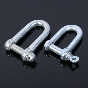 Manille en fer galvanisé Qingdao Dee avec axe à vis, taille métrique, pour élingues - Product Image 3