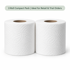 Papel Higiénico en Mini Rollos, Perforado y con Relieve, Venta al Por Mayor, Fabricante, Cada Contenedor de 40 Pies (FCL), Para Suministro a Granel a Cadenas de Gasolineras - Product Image 1