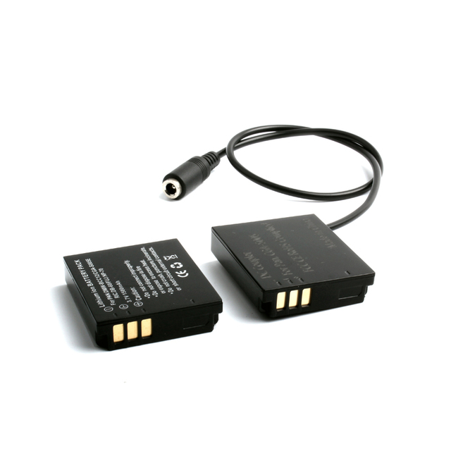 CGA-S005 Dummy Battery S005E DC Coupler LX2 LX3 FX8 DMC-FX100 for Ricoh GRII GR2 GR DB-65