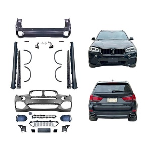 Kit de Carrocería M-Tech para BMW X5 (2014-2018), Modificación y Mejora de Automóviles F15, Parachoques Delantero y Trasero, Faldones Laterales, Alerón de Guardabarros, Tubo de Escape - Product Image 1