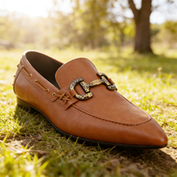 Décorations réglables de chaussures en laiton en alliage de zinc avec logo personnalisé avec boucles de chaussures à chaîne à épingles pour chaussures