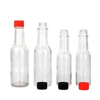 Botellas de Vidrio Transparentes de 50ml y 40ml para Perfumes y Aceites Esenciales, con Tapa de Rosca, Pulverizador, Impresión de Pantalla y Logotipo Personalizado, OEM/ODM