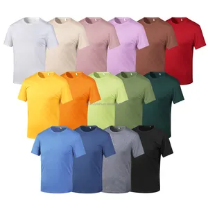 Dcy nueva llegada camiseta 2024 Streetwear moda 95 algodón 5 Spandex camisetas personalizadas de alta calidad camiseta lisa