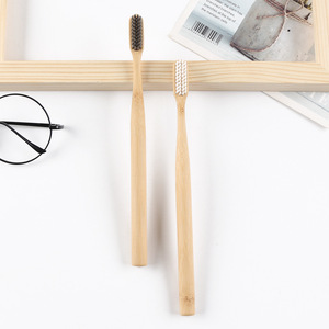 Bàn Chải Đánh Răng Tre Cán Tròn Bề Mặt Nhẵn Với Lông Thon Thân Thiện Với Môi Trường Tốt Cho Khách Sạn Cao Cấp - Product Image 6