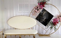 Chaises de trône de mariage pour la mariée et le marié, chaises de mariage utilisées