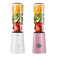 Mixeur portable USB rechargeable 0,4 L pour fruits, mini-presse-agrumes, blender à smoothies