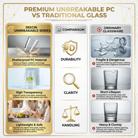 Gobelet à vin en PC sans BPA, personnalisé avec logo, de luxe, contemporain, pour événements, fêtes, réceptions de mariage