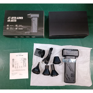 Cầm Tay Mini Máy Bay Phản Lực Fan 3 Bánh Xách Tay Máy Bay Phản Lực Máy Sấy Máy Thổi Khí Nén Khăn Lau Bụi 130000Rpm Tốc Độ Cao Bạo Lực Turbo Máy Bay Phản Lực Fan - Product Image 6