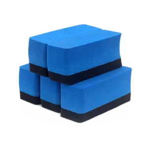Purple Gray Coating Applicator Nano Ceramic Coat Applicator Blocks Sponge For Applying Ceramics For Cars