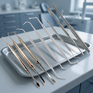 Kit d'instruments CP15 manuel pour rehaussement de sinus, éleveurs périosteaux certifiés CE Classe I pour accessoires d'équipement de thérapie orale - Product Image 2