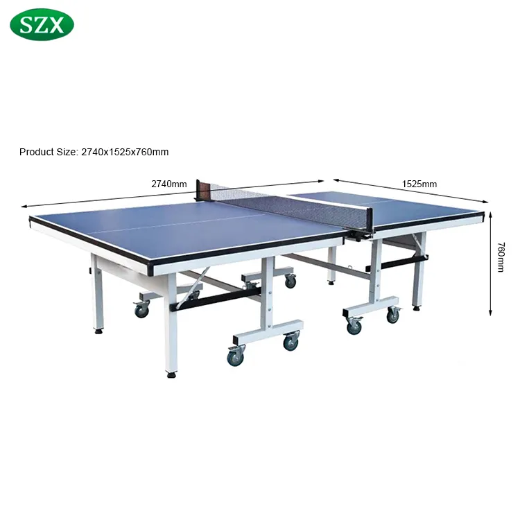 Высококачественный складной стол для настольного тенниса SZX 30 мм для пинг-понга в помещении