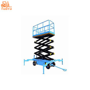 Platform <span class=keywords><strong>Lift</strong></span> Gunting Hidrolik Mobile Listrik 8m 10m Max <span class=keywords><strong>Lift</strong></span> <span class=keywords><strong>20m</strong></span> untuk Medan Berat - Product Image 4