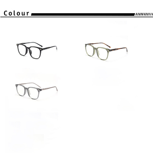 Gafas de Lectura Retro HBK con Armazón Grande TR90 para Hombre y Mujer, Óptica para <span class=keywords><strong>Miopía</strong></span> con Lentes Negros o Transparentes, Armazón Óptico de Color Retro - Product Image 5