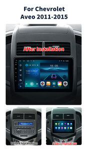 Krando 9 ''AndroidวิทยุอัตโนมัติสําหรับChevrolet Aveo 2 <span class=keywords><strong>Sonic</strong></span> 2011 - 2015 รถHeadunit GPSในตัวไร้สายCarplayเครือข่าย 4G WIFI - Product Image 5