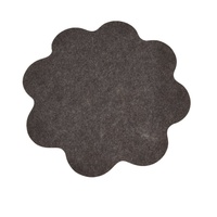 Tapis de sol personnalisé en feutre solide imprimé, enduit TPR/PE, antidérapant, rembourré, fabriqué à la machine, pour douche, piscine, garage, lit pour animaux, OEM