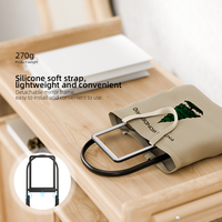 Lampe de lecture à collier avec loupe HD 3X, mains libres, rechargeable, portable, à intensité variable, flexible, pour chambre à coucher, OEM