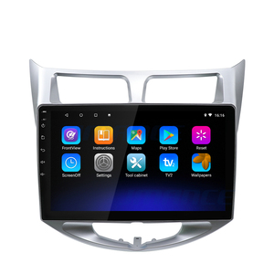 Für Hyundai Verna <span class=keywords><strong>Accent</strong></span> 2010-17 Android Auto Touchscreen 360-Grad-Kamera GPS-Navigation 2DIN OEM CarPlay FM-Radio Haupteinheit Player - Product Image 6