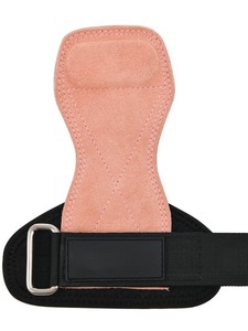 Sports Men and Women Squat Hard Pull Palm Protection Cowhide Hand Grips Wrist Protection Weightlifting Pull up Assist - Product Image 2