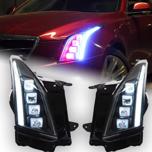 Fari a LED di Alta Qualità, Gruppo Ottico Sostitutivo OEM per Cadillac ATS 2013-2019, Illuminazione Luminosa e Durevole - Product Image 6