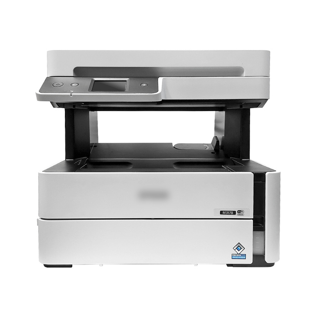 Yuelule M3178 4-in-1 Multifunction Ink Tank Printer for Home, Office and Student Use, Automatic Double-ided Printing, Monochrome