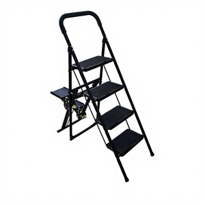 <span class=keywords><strong>Escalera</strong></span> Plegable de Acero Moderna para el Hogar, Función de Escalón, Máquina de Ejercicio de Resistencia, Cardio Climber, Capacidad de 300 Libras - Product Image 2