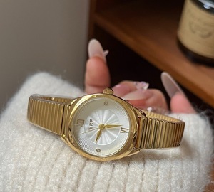 IEKE <span class=keywords><strong>123</strong></span> - Petite montre circulaire, montre-bracelet rétro, montre élégante à motif soleil - Product Image 2