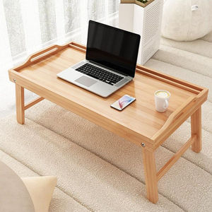 Table basse carrée en bois massif avec plateau en verre, moderne, écologique, durable, pour petit appartement, stable, pour salon, livraison directe d'usine - Product Image 1