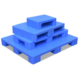 พาเลทพลาสติกแบบแบน 9 ขา ขนาด 1210 ด้านเดียว 4 ทิศทาง วัสดุ HDPE PP รับน้ำหนักได้ 2.0 ตัน สำหรับคลังสินค้า โลจิสติกส์ และขนส่ง - Product Image 1