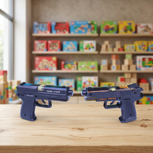 Pistola de Juguete Electrónica de Plástico TOYBOLA para Niños, Pistola de Juguete con Batería, Misión Policial, Juego de Imitación, Aventura, Juego de Roles, Edades 2-7 - Product Image 3