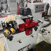 Machine à fraiser les bâtons ronds en bois à sortie lisse, conception d'alimentation stable, équipement de fabrication de barres rondes pour le travail du bois