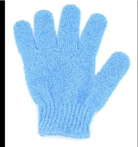 Gants de bain à cinq doigts, serviette de douche exfoliante pour le corps, pour enfants et usage domestique, gants de nettoyage élastiques pour le dos - Product Image 3