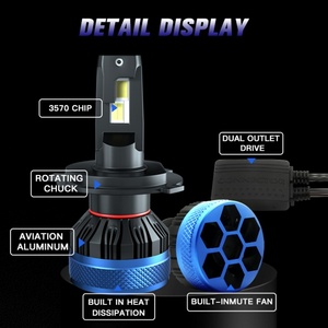 Ampoule de phare LED H4 Canbus Q21 100W haute puissance super lumineuse, faisceau haut et bas, qualité garantie directement de l'usine - Product Image 5