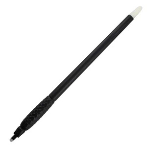 Pluma de Microblading Desechable Esterilizada con Punta de Esponja y Anillo de Sujeción 18U Herramienta Manual PMU - Product Image 5