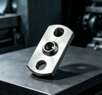 Pièces de tournage et de fraisage CNC en titane de précision OEM ODM, alliage de titane de grade 2/5, support haute résistance-poids, certifié ISO 9001