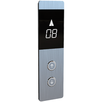 Prix d'usine Pièces d'ascenseur Monarch Panneau de commande de boutons COP LOP Écran LCD Acier inoxydable Design moderne Utilisation hôtelière ZFLS 008 1