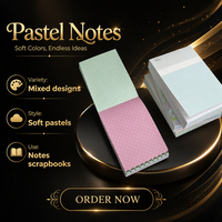 Bloc-notes en papier épais, carnet à feuilles mobiles, carnet à pois, carnet à grille, papeterie personnalisée pour le bureau et l'école