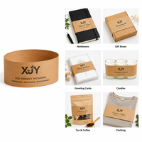XJY Boîtes de pochette pour cartes en papier kraft marron mat de qualité supérieure, respectueux de l'environnement, logo personnalisé, emballage cadeau d'expédition UV Advantage