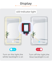 Diskon besar DC12V saklar Sensor sentuh 5A 60W satu tombol peredupan saklar Sensor sentuh untuk lampu cermin