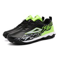Chaussures de baseball professionnelles légères, tige en microfibre, semelle intermédiaire en EVA, semelle extérieure en caoutchouc, résistantes à l'usure, été/printemps/automne