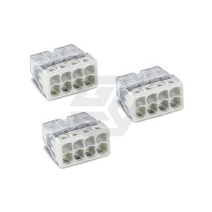Wagos <span class=keywords><strong>2273</strong></span>-208ขั้วต่อสายไฟแบบกดสำหรับตัวนำแบบแข็ง; max2.5mm ²;8-ตัวนำ; ตัวเรือนโปร่งใส; ฝาครอบสีเทาอ่อน - Product Image 4