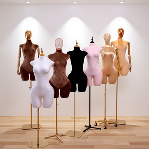 Mannequin de Couture en Plastique pour Femmes Courbes, Demi-Corps, Grande Taille, Fesses et Poitrine Généreuses, Style Brésilien, Taille Fine, BBL - Product Image 1