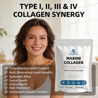 Fournisseur d'usine OEM/ODM – Complément de collagène pour la peau, les cheveux et les ongles – Poudre de collagène marin NON-OGM