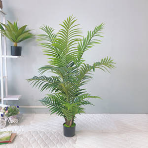 Palmera Artificial de Madagascar <span class=keywords><strong>Dypsis</strong></span> Lutescens, Material de PU en Macetas para Decoración del Hogar, Plantas de Interior Resistentes a los Rayos UV y Ecológicas - Product Image 3