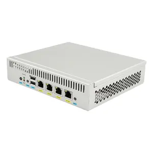 4 LAN межсетевой маршрутизатор Celeron J1800 N2840 INTEL 82583 В гигабитный сетевой безвентиляторный прибор VPN Mini Pc Security