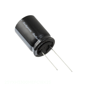 Condensateur Radial à Trou Traversant 3300uF 25YXH3300MEFC18X25 CAP ALUM 3300UF 20% 25V – Distributeur Autorisé - Product Image 1