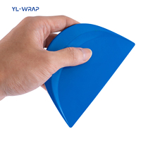 Kit d'outils professionnels YLWRAP pour le teintage de vitres, ensemble d'outils pour le covering automobile, raclette à bord en feutre, kit de couteaux utilitaires pour film de véhicule